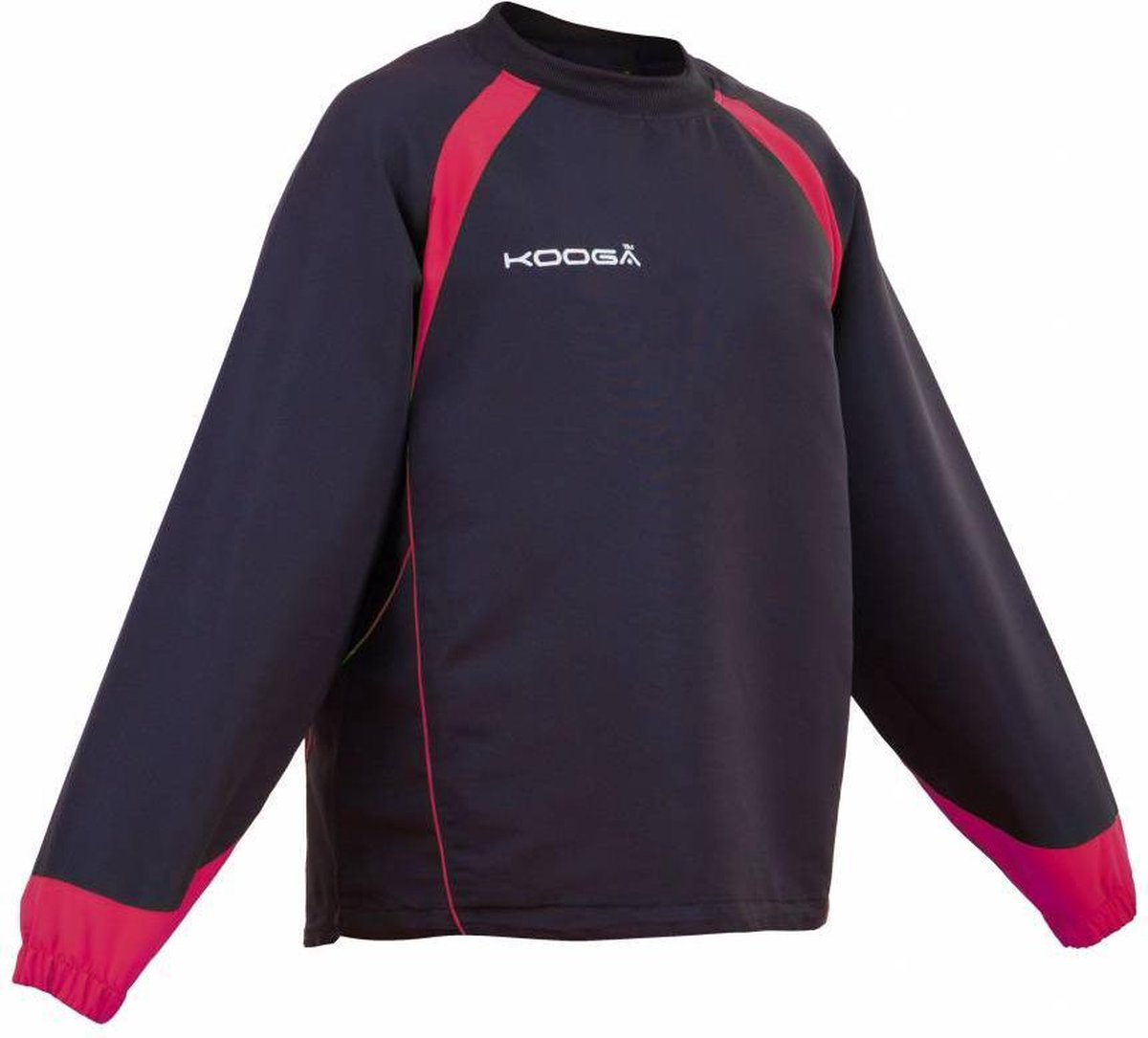 Kooga rugby trainingstop Vortex II zw/rd  zwart/rood - 3XL