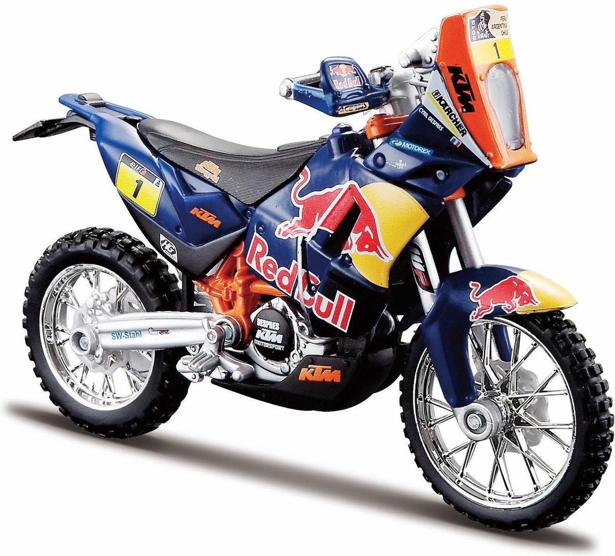 KTM 450 RALLY #1 CYRIL DESIRES DAKAR RALLY 2013 BBURAGO (1:18)