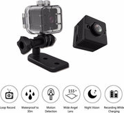Mini Camera 1080p HD Waterdicht - 32GB en Extra accessoires GRATIS meegeleverd - Waterproof - Verborgen Camera - Action Cam - Spy Camera - Dashcam - Nightvision - Motion Detector