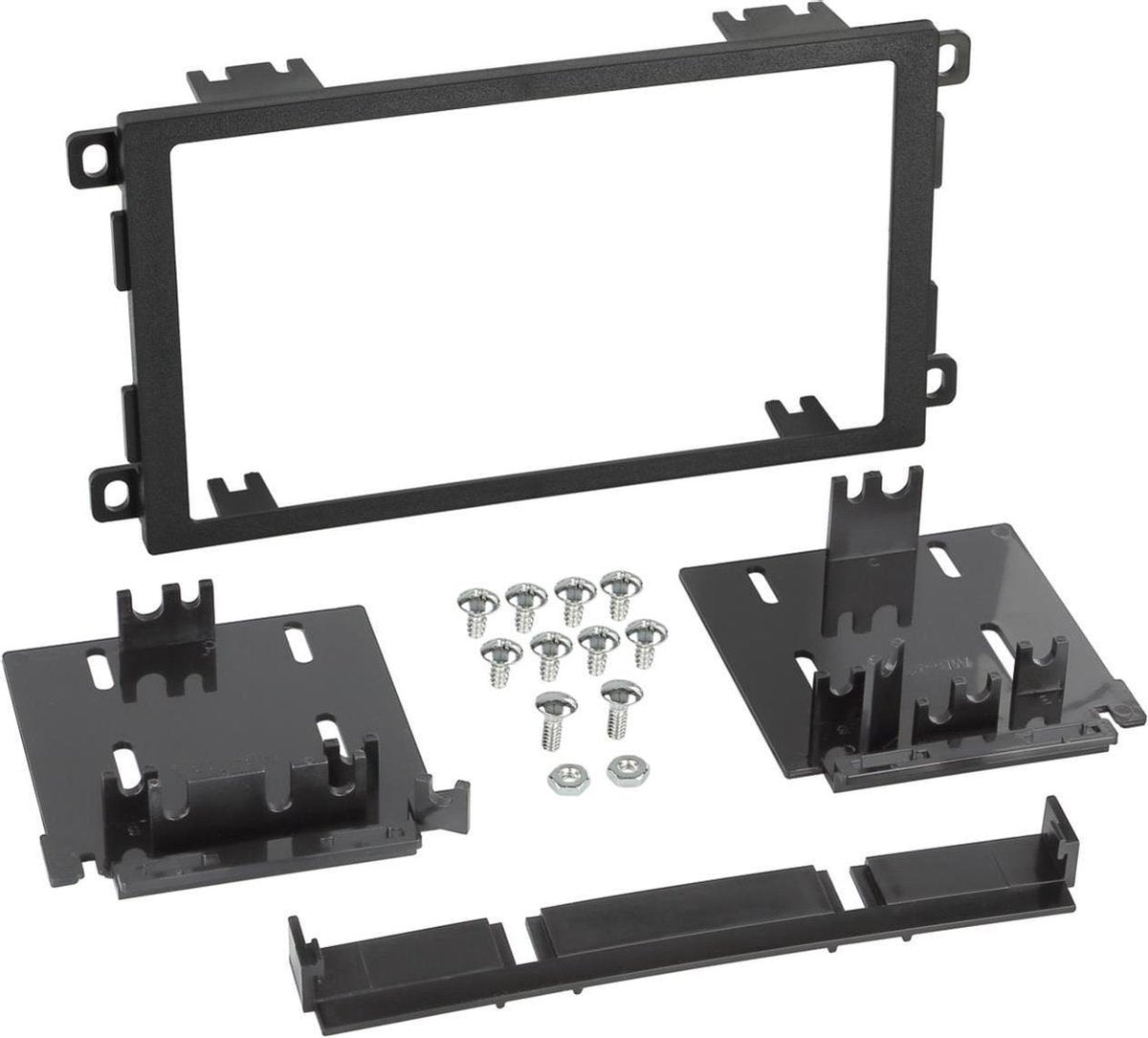 2-DIN Paneel Diverse modellen Chevrolet - Hummer - Pontiac - Cadillac Kleur: Zwart
