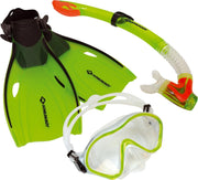 Donic Schildkröt Snorkelset Bermuda Junior Groen 3-delig Maat S/m
