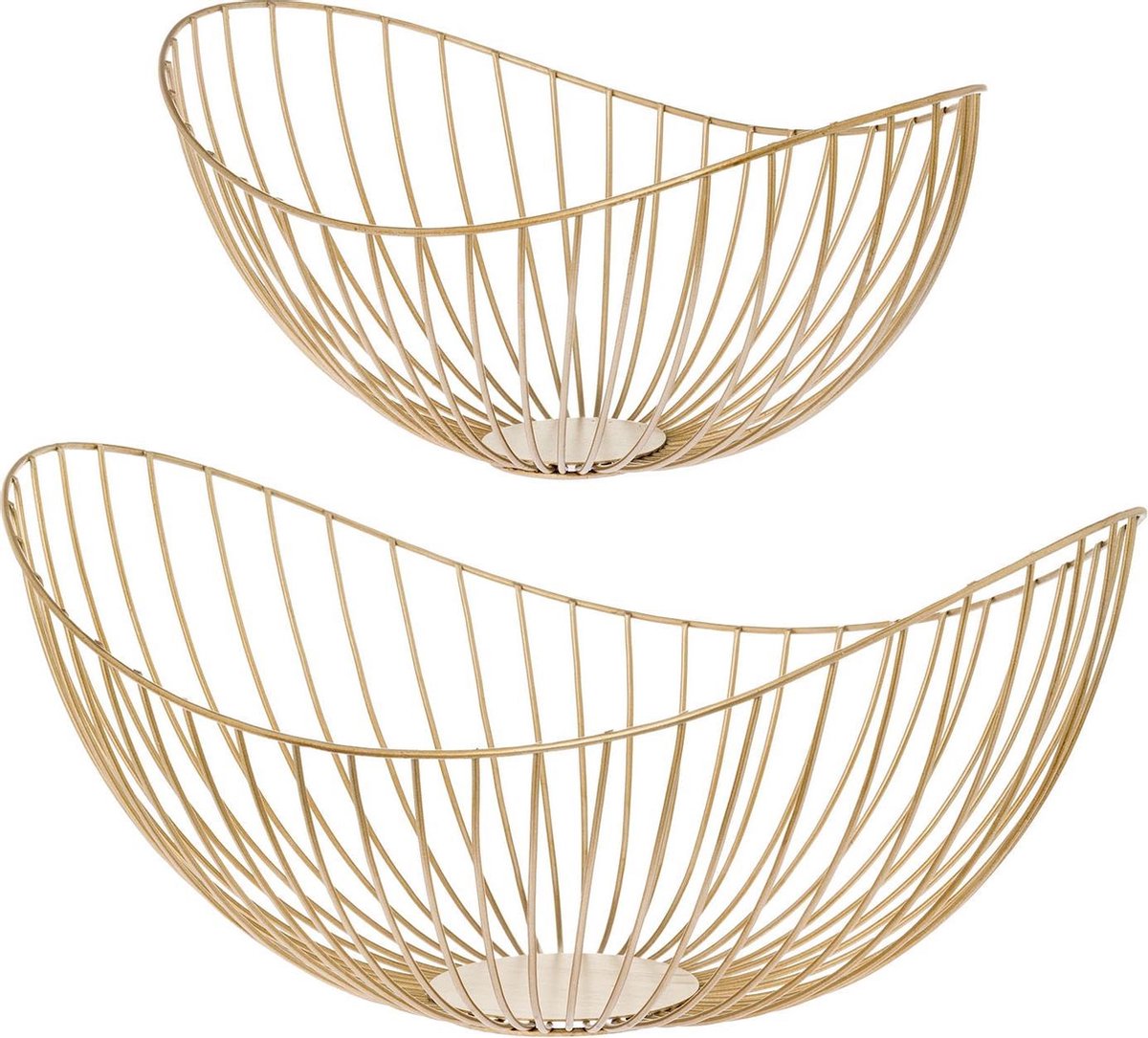 Riverdale Schalen set Rocco goud 56cm