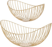 Riverdale Schalen set Rocco goud 56cm