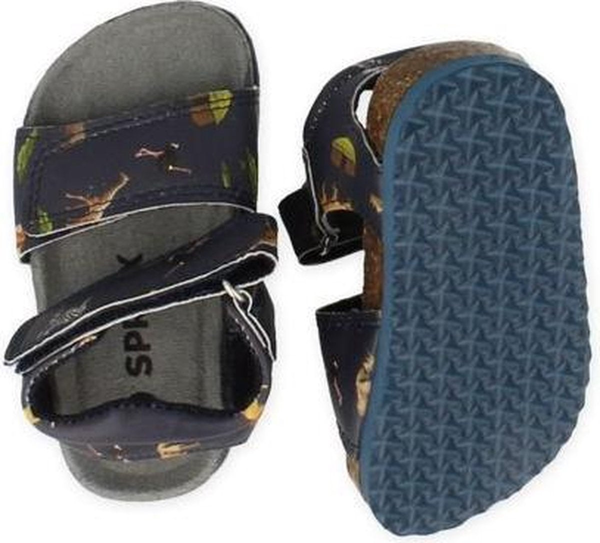 SPROX uni sandaal BLAUW 20