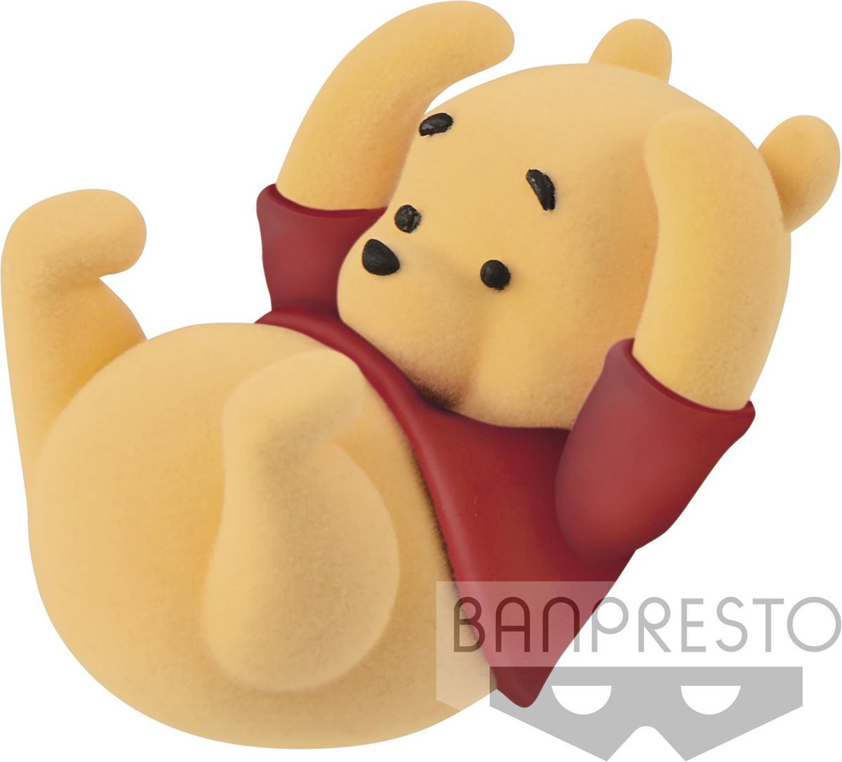 Disney Winnie the Pooh Cutte! Fluffy Puffy Mini Figure 5 cm