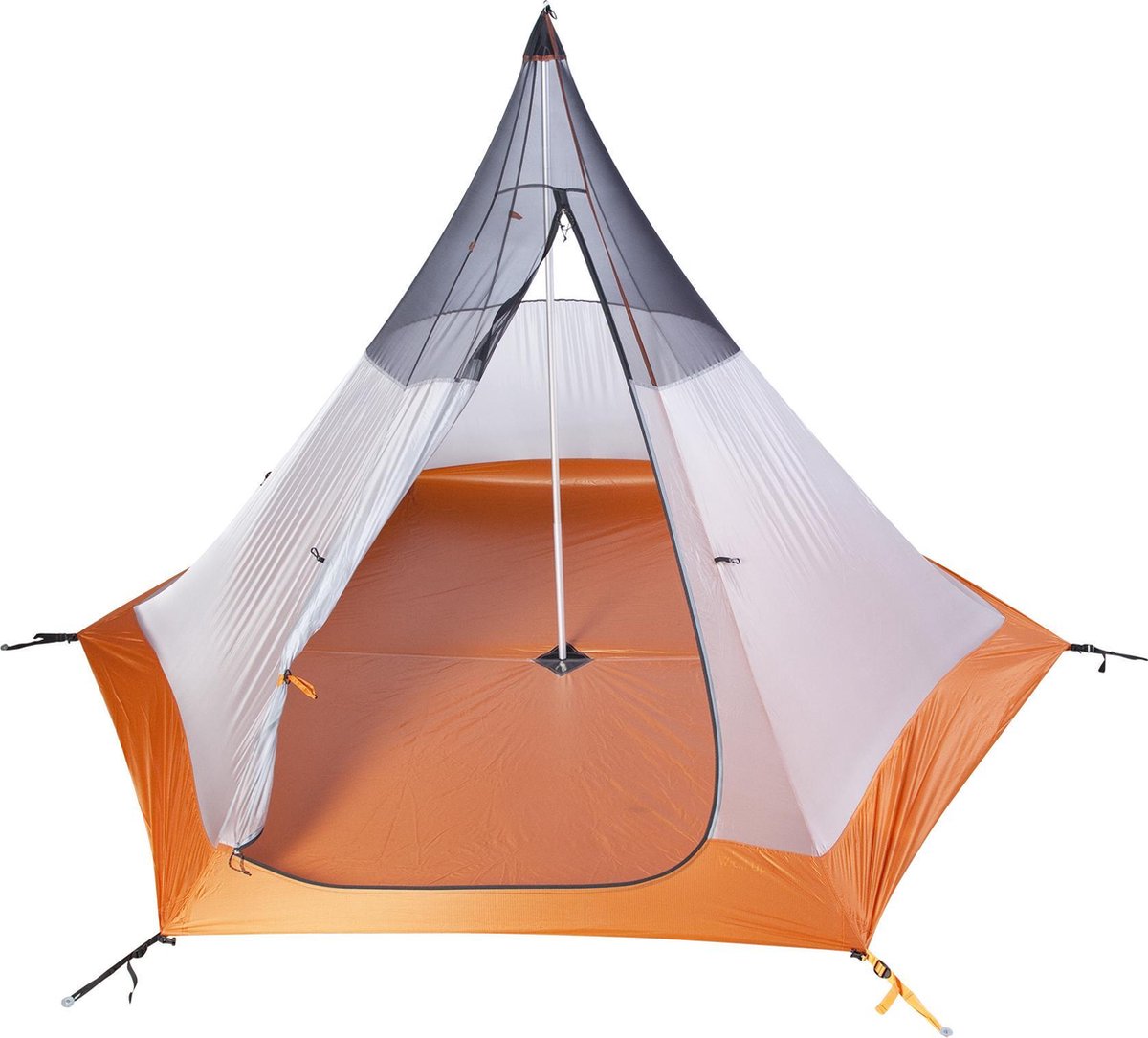 Nigor Wickiup 3 Tent Set With Full Size Room Willow Bough/Burnt - Groen - 3 Persoons