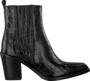 Notre-V 04a-201 Enkellaarsjes - Enkelboots - Dames - Zwart - Maat 37