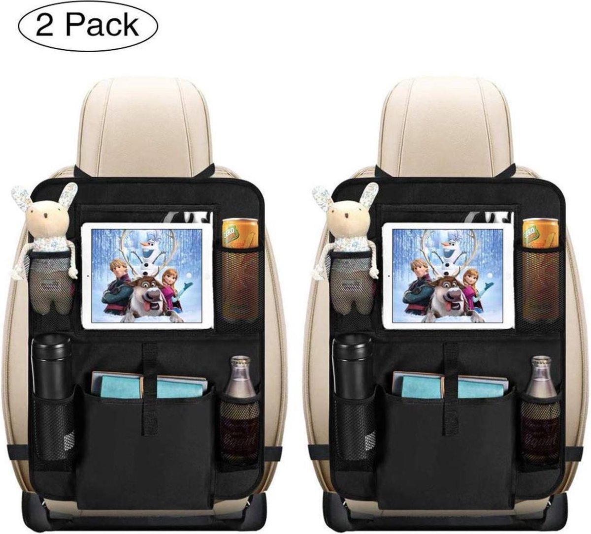 Auto Organizer Kind Tablet Houder Autostoel Buggy 2 Stukset Car Seat Organizer