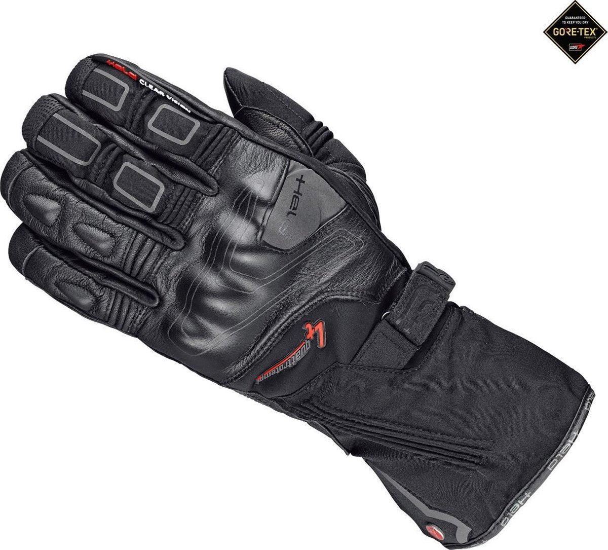 Held Cold Champ Gore-Tex + Gore Grip Technology Black Motorcycle Gloves 11