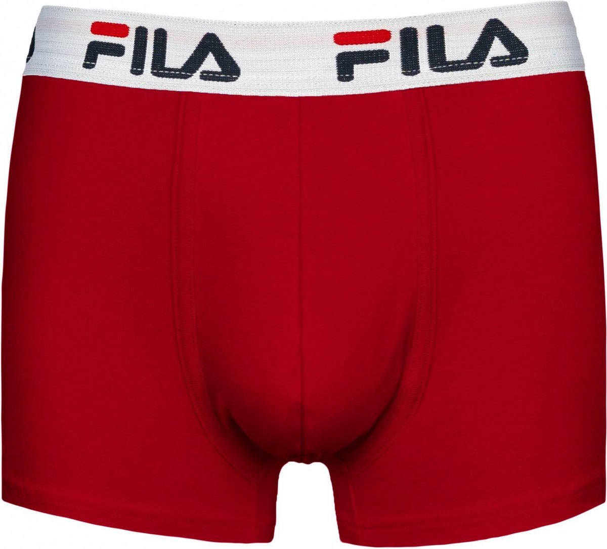 Fila - 2-pack Heren Boxershort - Rood - Maat  M
