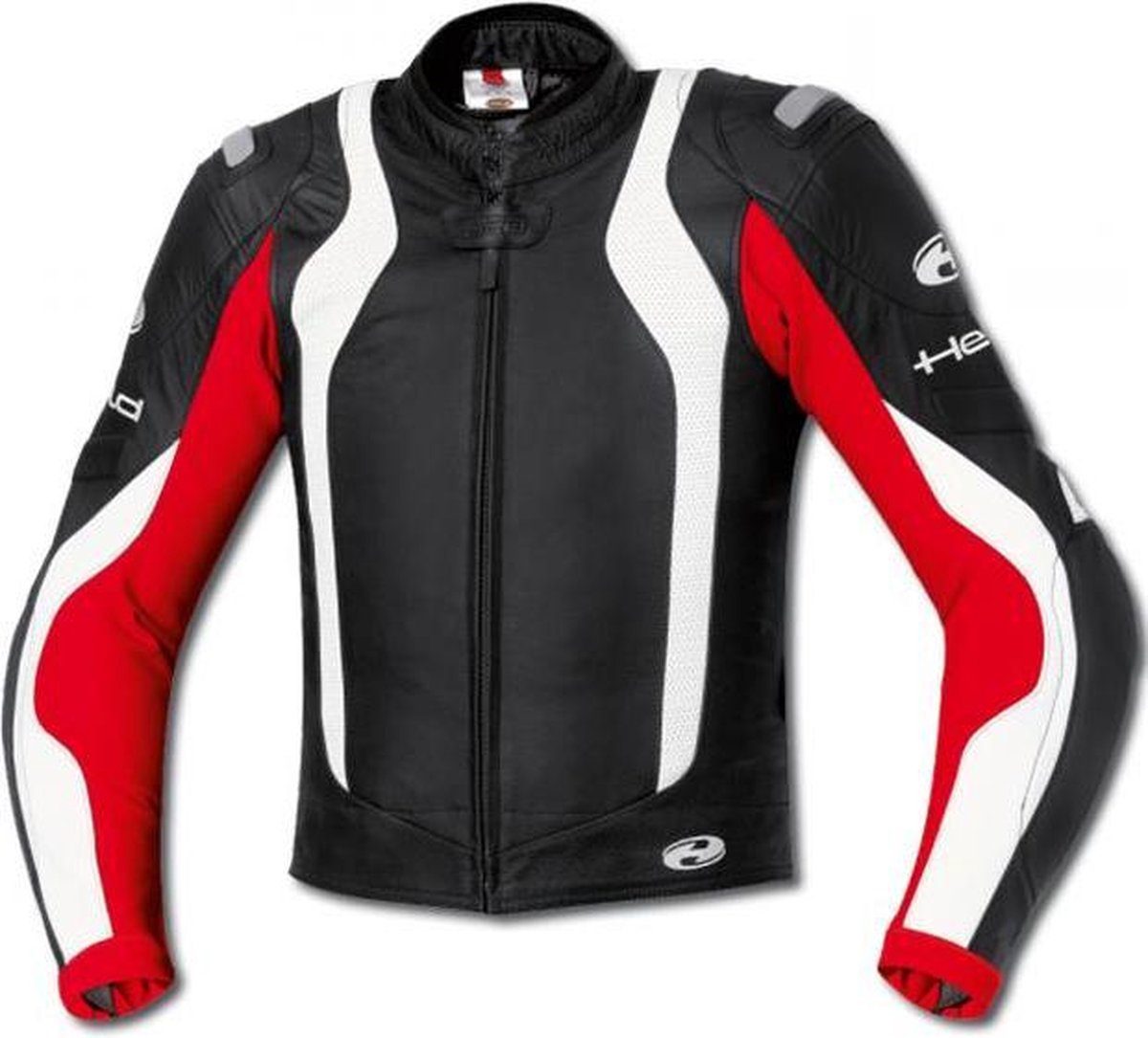 Leren Jas Held Street II zwart/rood