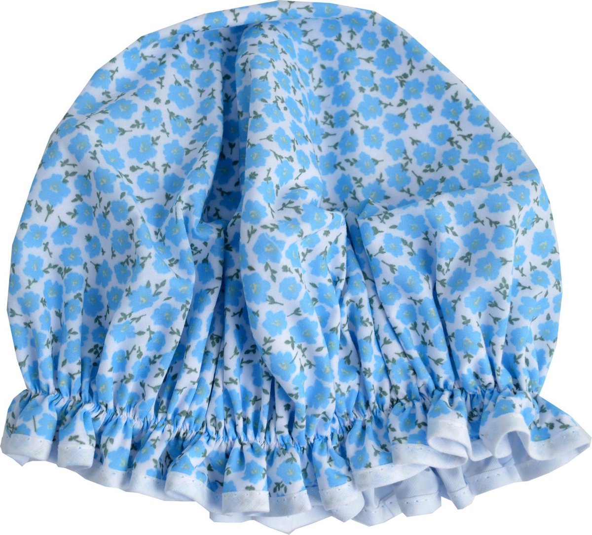 Vagabond Traditionele Engelse Douchemuts -  Floral Blue