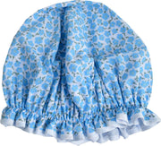 Vagabond Traditionele Engelse Douchemuts -  Floral Blue
