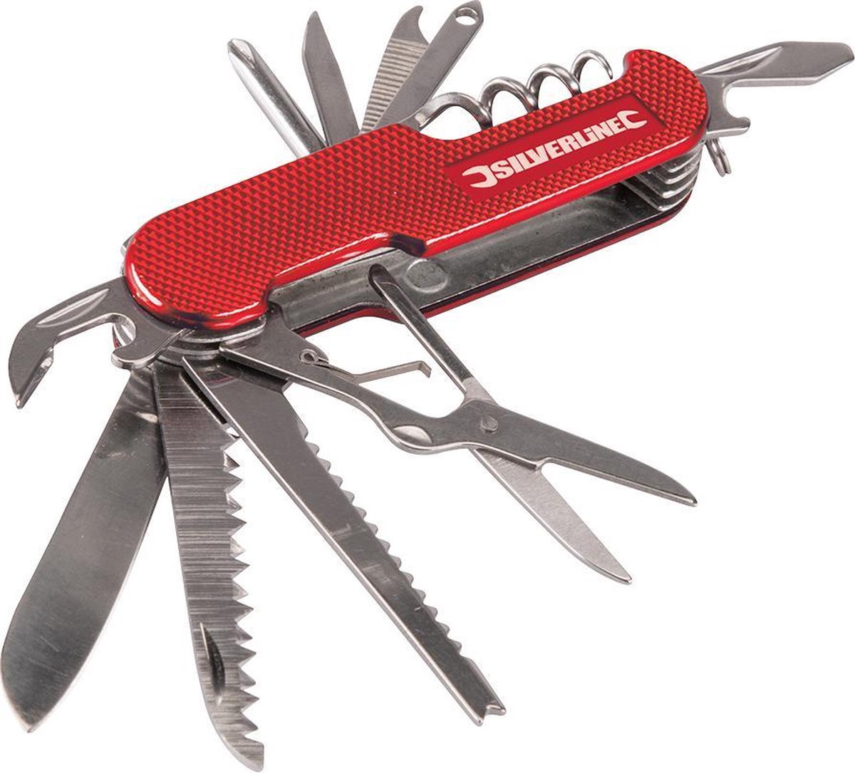Silverline 270627 Zakmes - 14 functies - 75mm