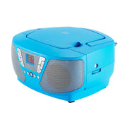 Bigben CD60BL - Draagbare Radio CD-Speler met 400 Stickers - Blauw