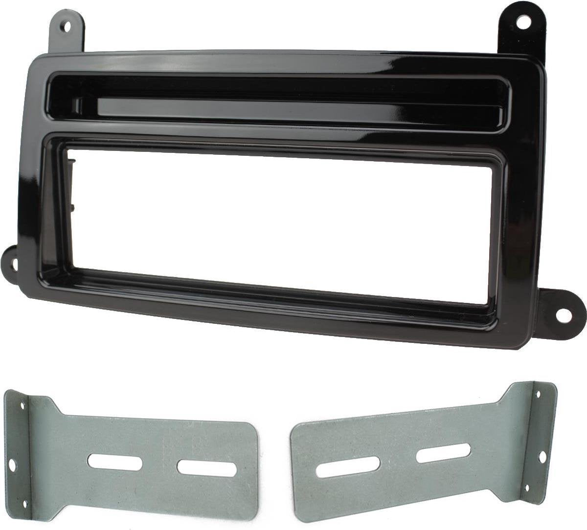 1-DIN frame Renault Clio 2017- Piano Zwart