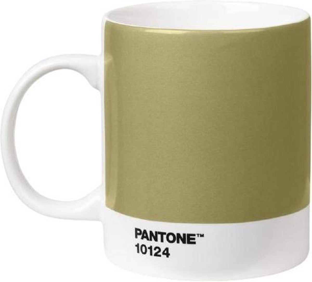 Pantone Mok 375 Ml Porselein Goud