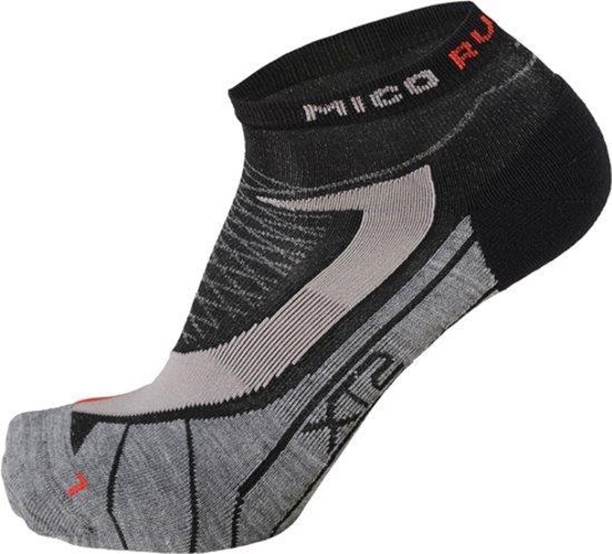 Mico Running Socks Argento XT2 zwart maat S