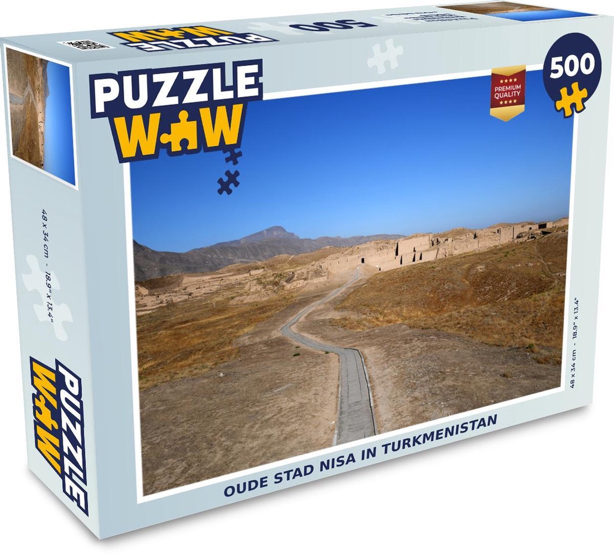 Puzzel 500 stukjes Turkmenistan - Oude stad Nisa in Turkmenistan puzzel 500 stukjes  - PuzzleWow heeft +100000 puzzels