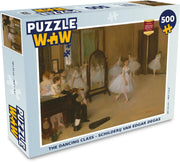 Puzzel 500 stukjes Edgar Degas - The Dancing Class - Schilderij van Edgar Degas  - PuzzleWow heeft +100000 puzzels