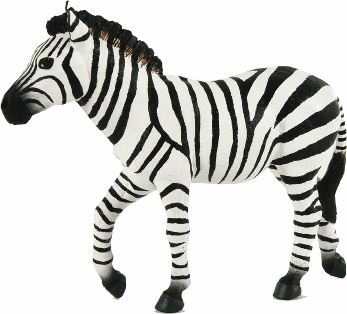 Plastic speelgoed figuur zebra 12 cm
