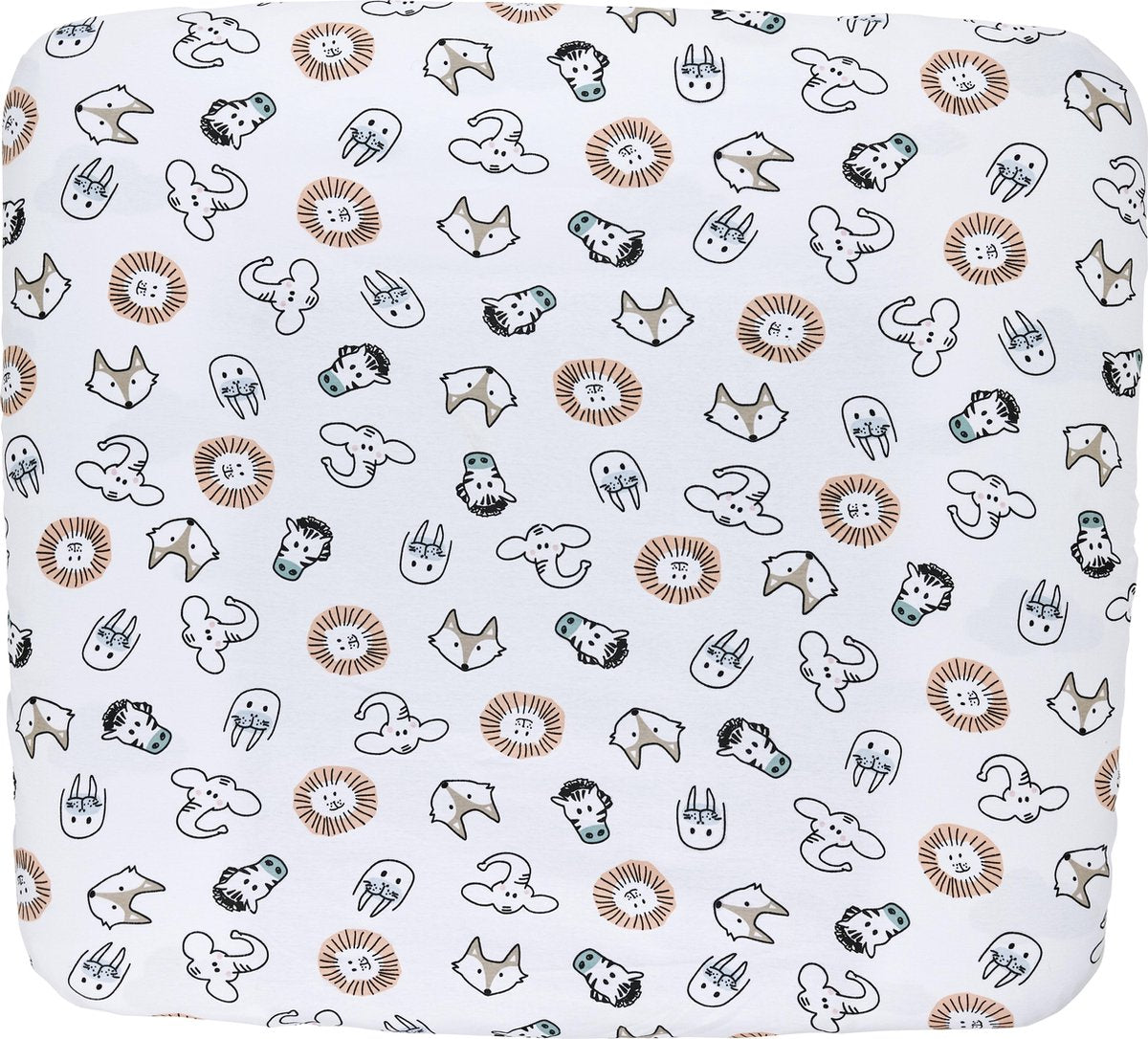 Meyco aankleedkussenhoes 3K Animal - 75x85 cm