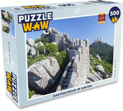 Puzzel - 500 stukjes - Kasteelmuur in Sintra