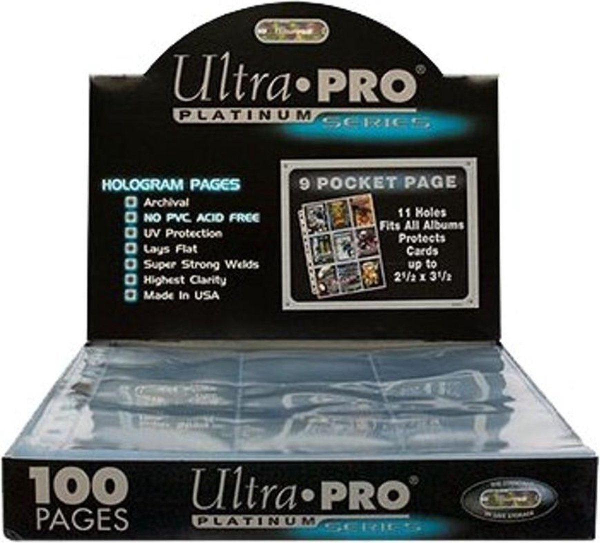 9 Pocket pages doos - platinum - 100 pages
