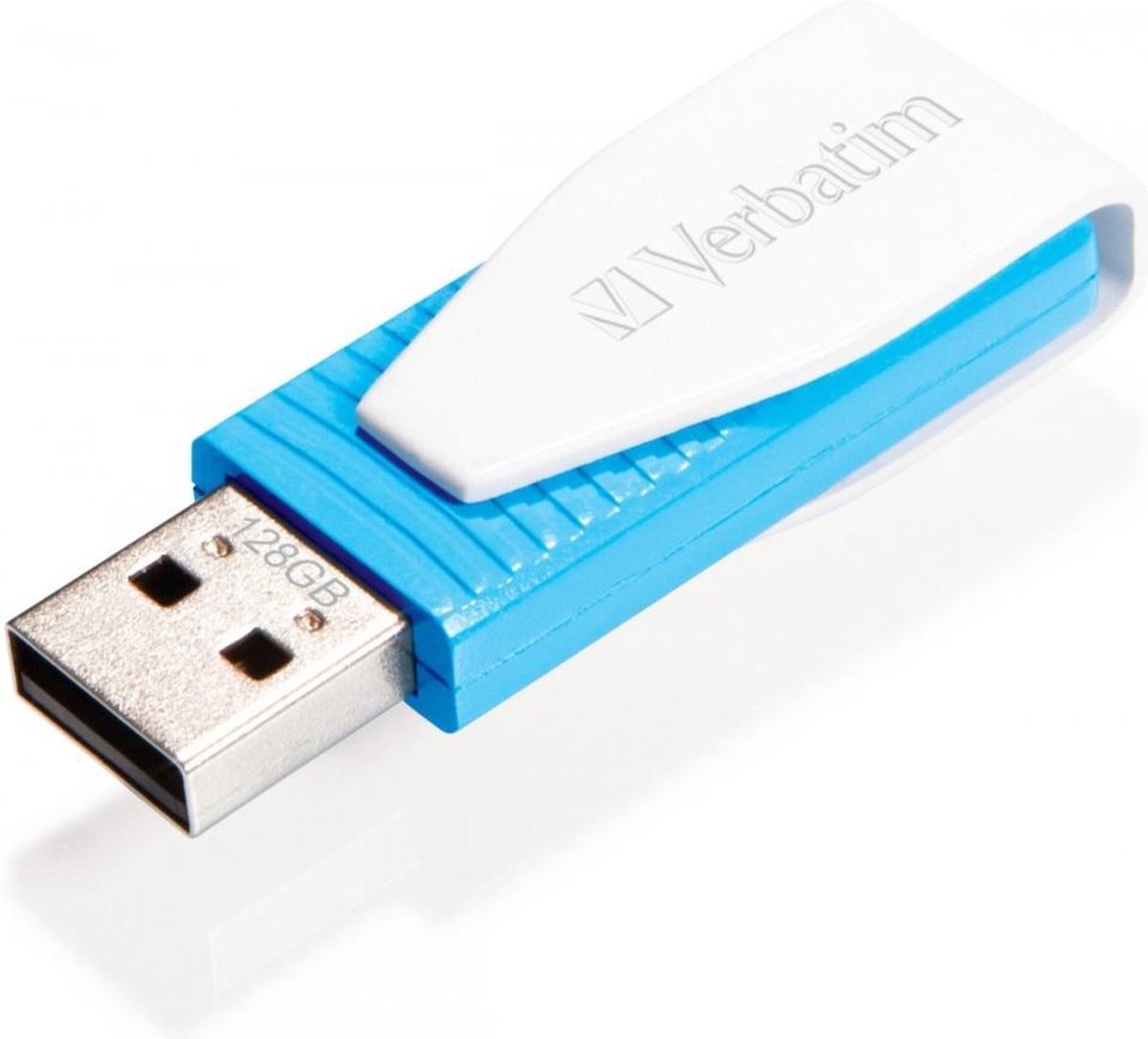Verbatim Swivel USB flash drive 128 GB USB Type-A 2.0 Blauw