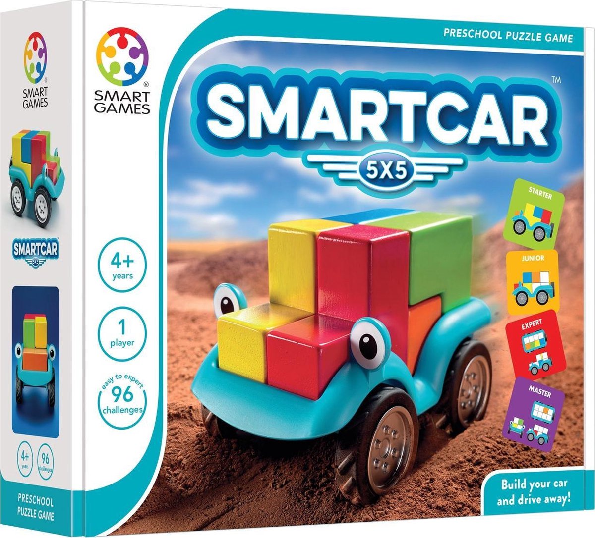 Smart Games SmartCar 5x5 (96 opdrachten)