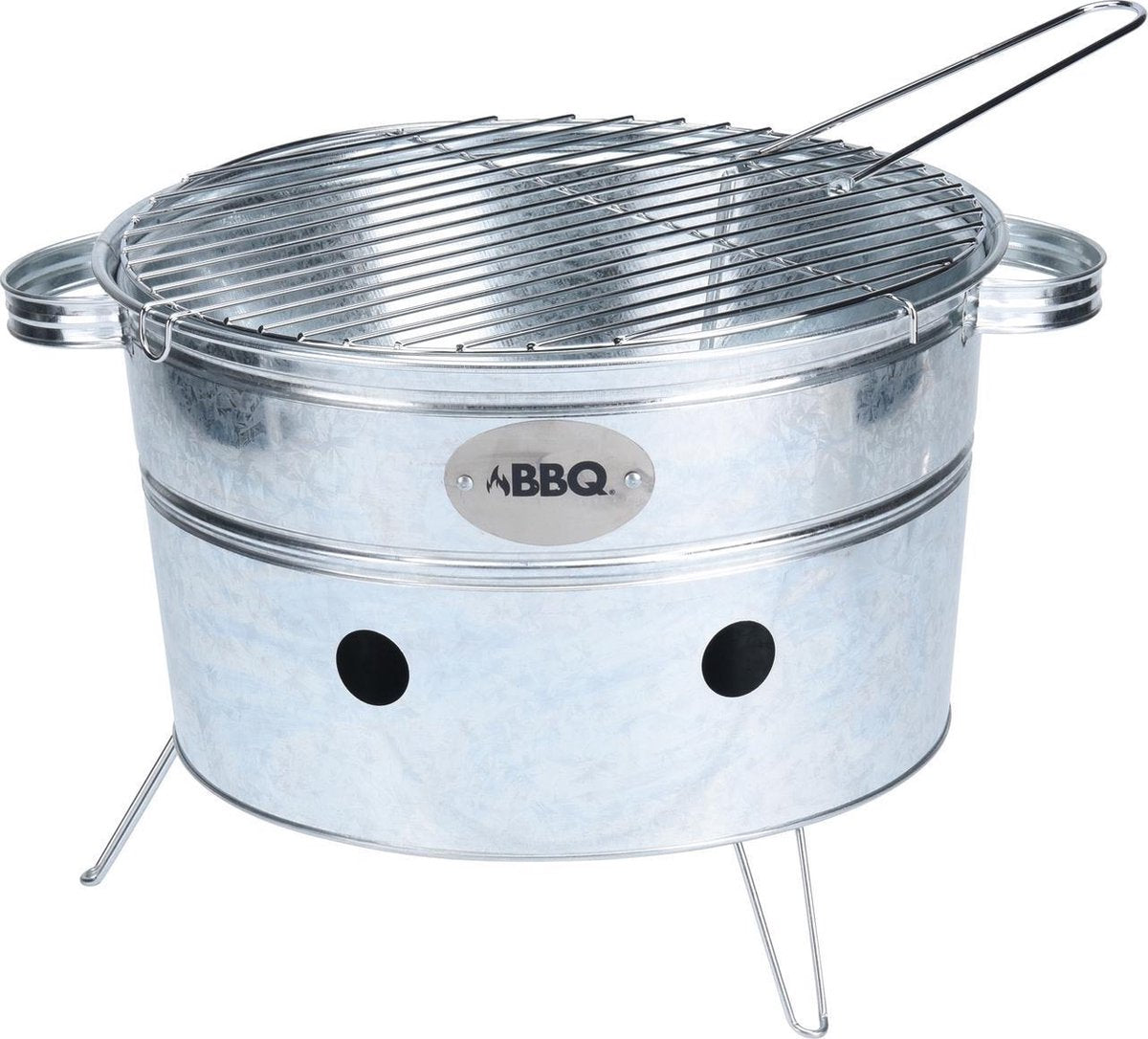 BBQ Draagbare barbecue rond 38 x 20 cm