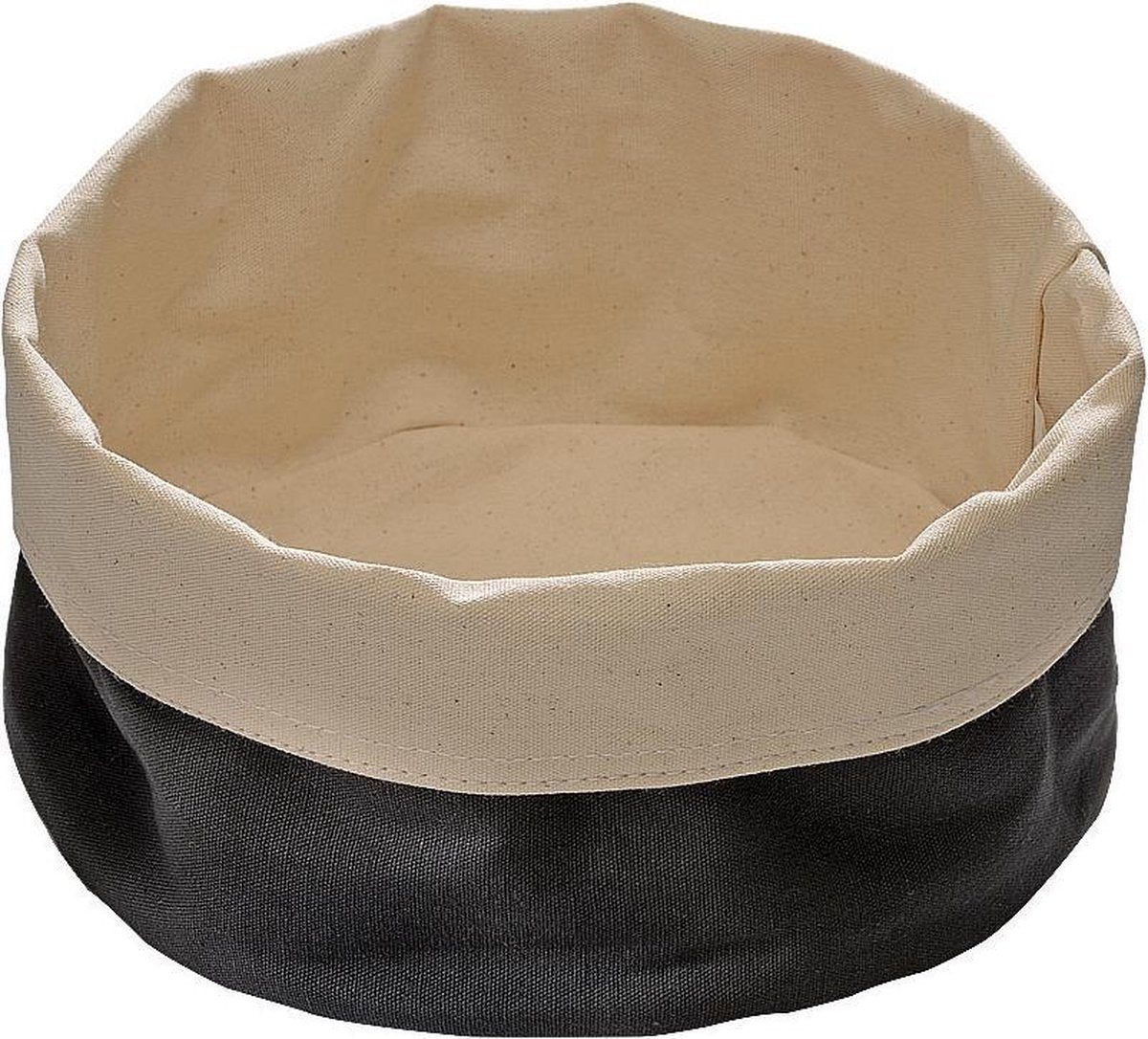 Paderno Broodzak Beige/Zwart Ø 20 cm