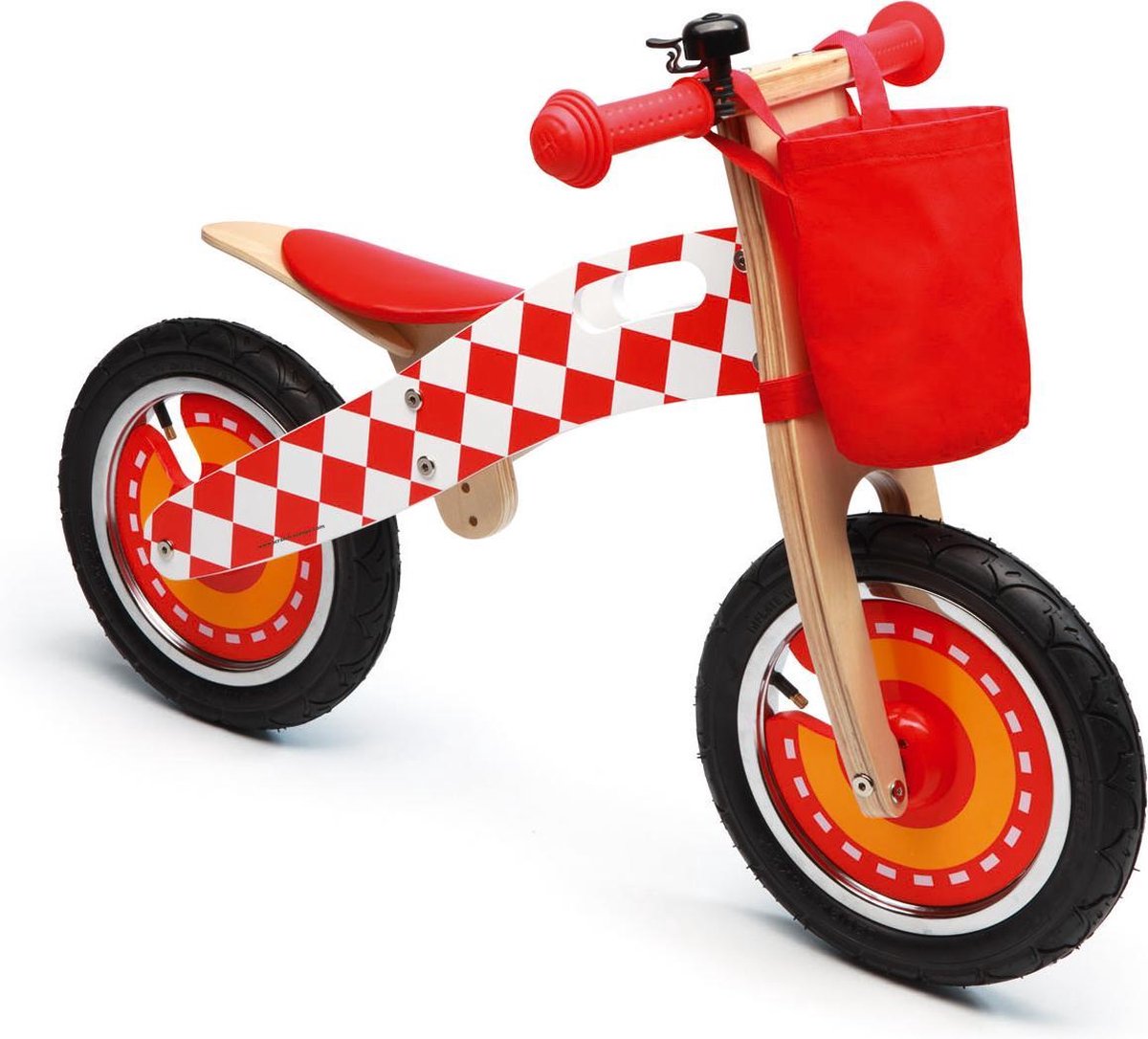 Scratch Loopfiets Hout Formule 1