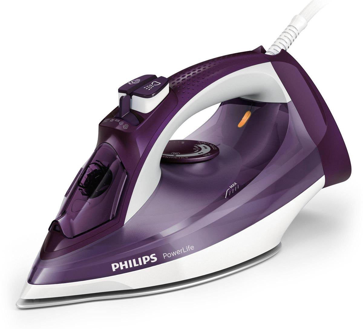 Philips PowerLife GC2995/30 - Stoomstrijkijzer - Paars/wit