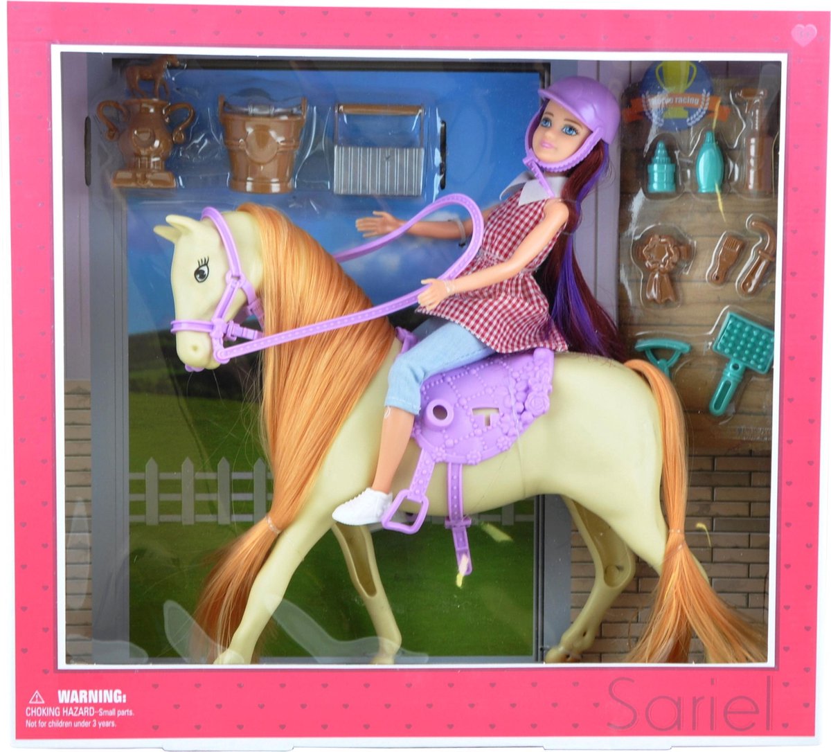 Poppen Speelset Paard - 22