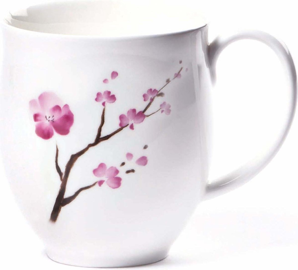 Mok - Beker - Mok porselein kersenbloesem - 350 ml