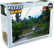 Puzzel Siberut 500 stukjes - Junglelandschap van het Nationaal park Siberut in Indonesië