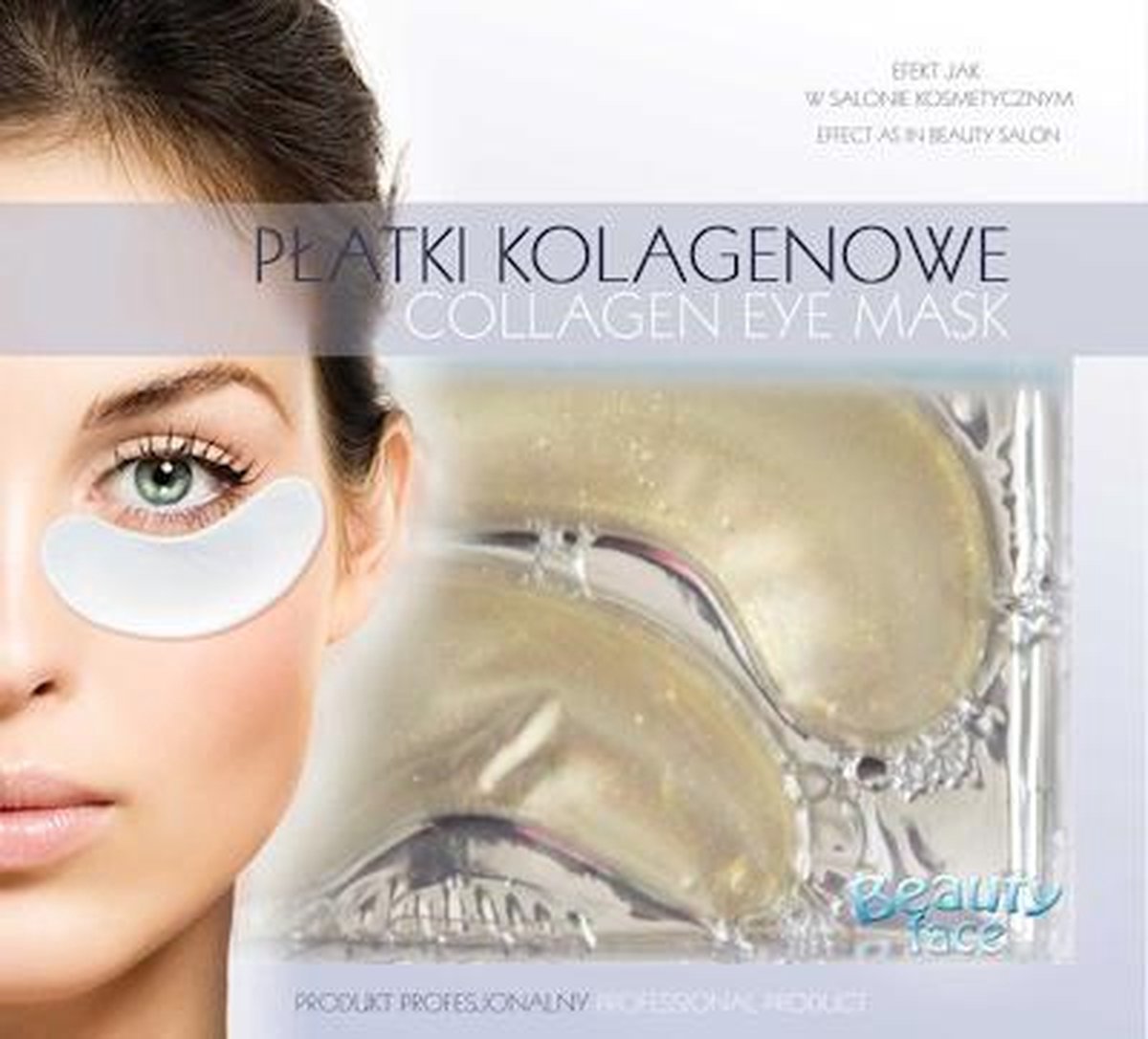 Beautyface Collageen Oogmasker Gold & Diamond