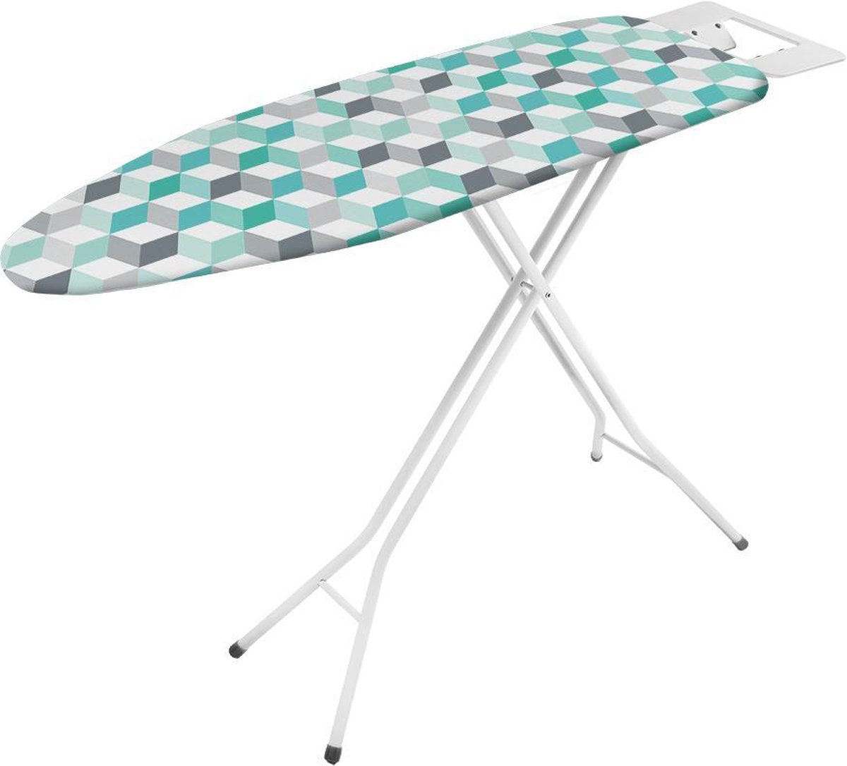 Tomado Metaltex Kuma Strijktafel - Strijkoppervlakte 110x34cm - Verstelbaar In Hoogte