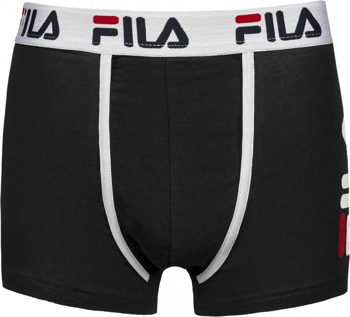 Fila - 2-pack Heren Boxershort - Zwart - Maat  S