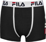 Fila - 2-pack Heren Boxershort - Zwart - Maat  S