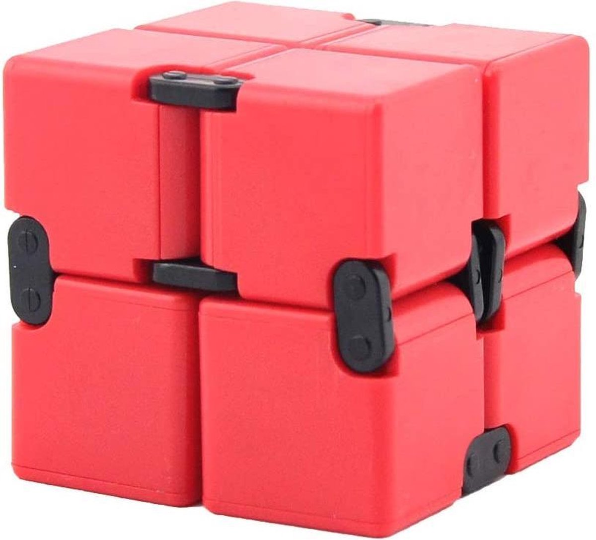 Hoogwaardige Infinity Cube / Infinity Fidget Cube / Infinity Kubus | Anti Stress Fidget | Magic Cube | Rood