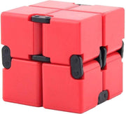 Hoogwaardige Infinity Cube / Infinity Fidget Cube / Infinity Kubus | Anti Stress Fidget | Magic Cube | Rood