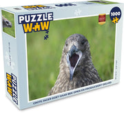 Puzzel 1000 stukjes volwassenen Grote jager 1000 stukjes - Grote jager doet haar bek open en produceert geluid PuzzleWow heeft +100000 puzzels