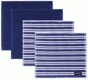 DDDDD Vaatdoek Basic Neutral Blue/Classic Blue (2 + 2 stuks)