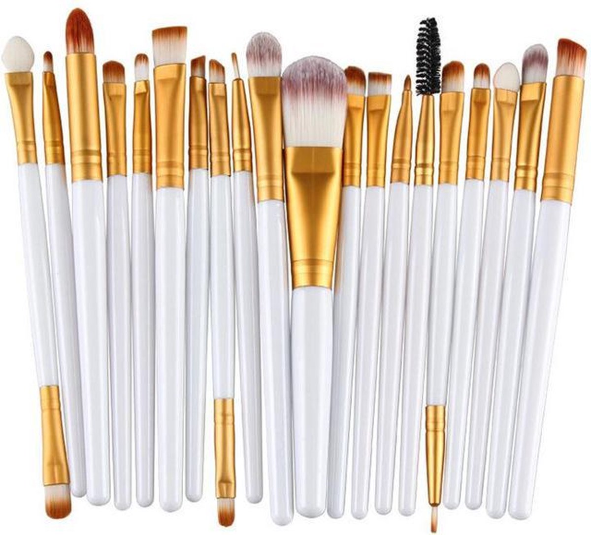 Evvie Professionele Make-up Kwasten - Kwastenset -  - 20 stuks