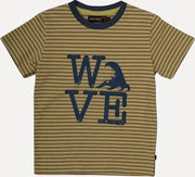 Minymo -  jongens T-shirt - geel - Maat 98