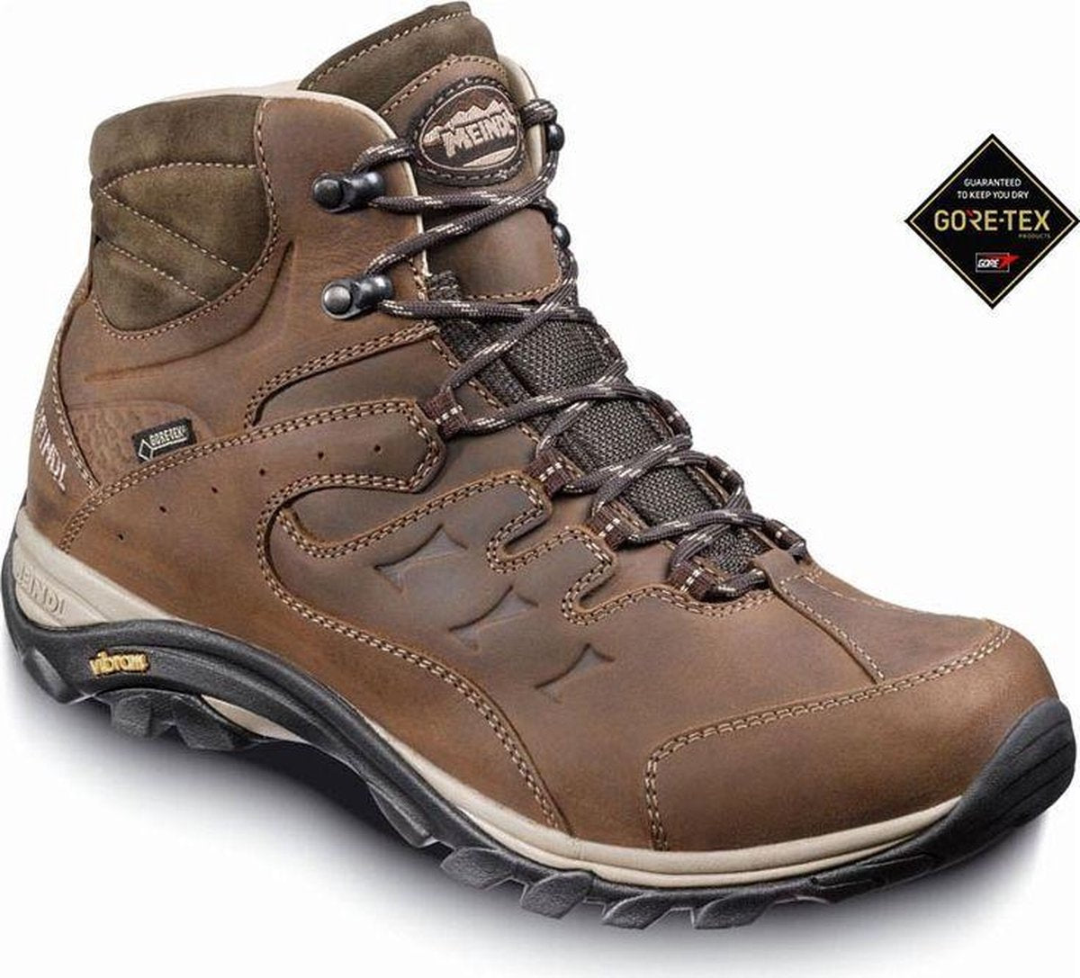 Meindl Caracas Mid Gtx Gore-Tex Trekkingschoenen Heren - Bruin | Maat: 46