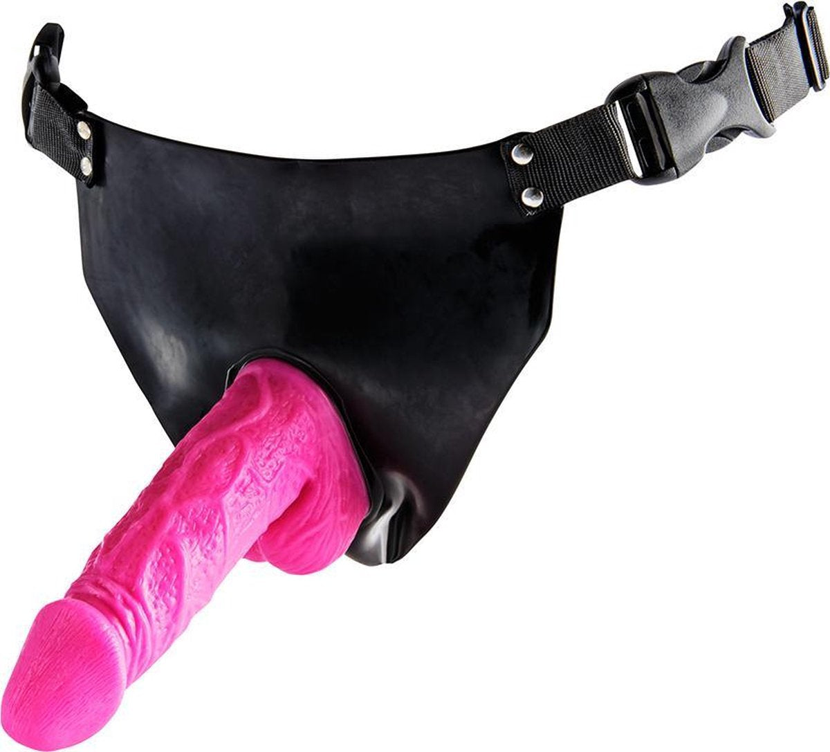 ToyJoy Powergirl - Voorbinddildo - Strap On - Roze - Ø 40 mm
