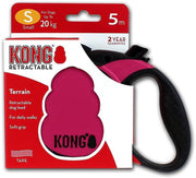 KONG Retractable Leash Terrain - S - Roze